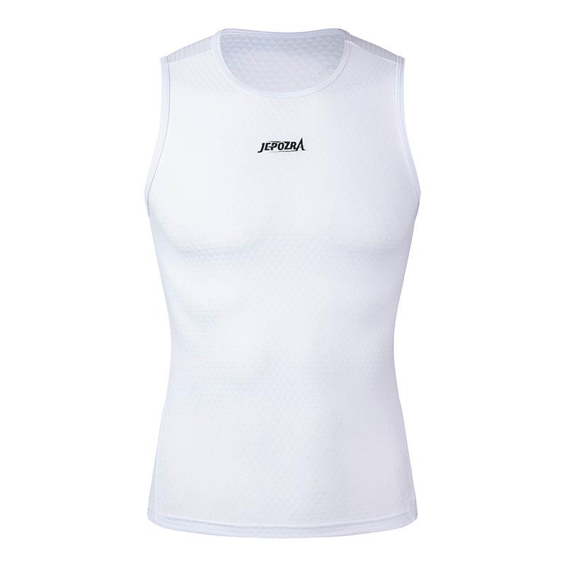 

Мужская быстросохнущая майка для велоспорта - Легкий влагоотводящий базовый слой XXXL белый