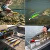 Jerkbait Fishing Tackle Set for Stream Casting and Shallow Water Use, 5 Piece 88 Mm Artificial Baits Fishing Lures with Fish Eye Detail