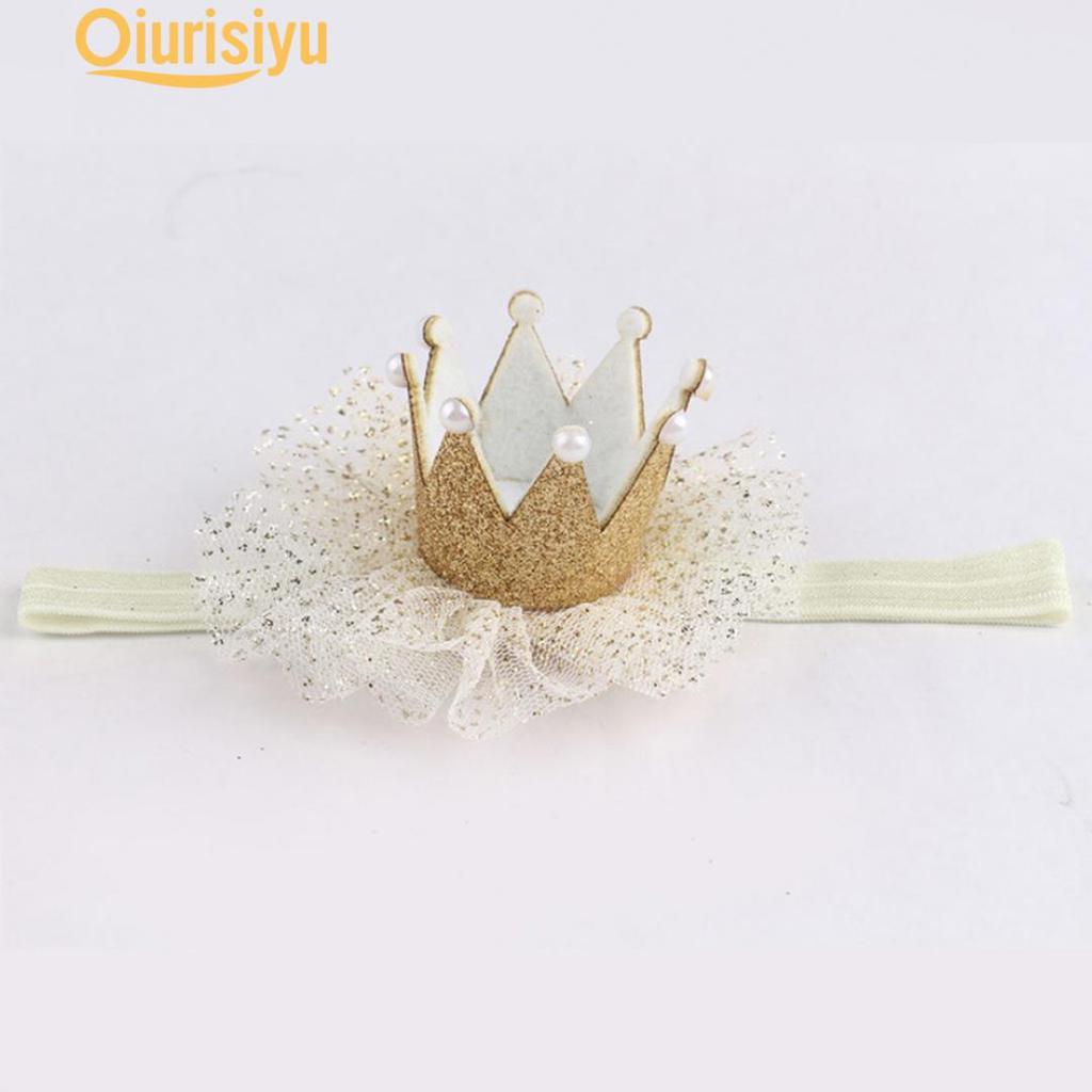 Girl Toddler Lace Crown Hair Band Headwear Headband Accessories Lady Favorite