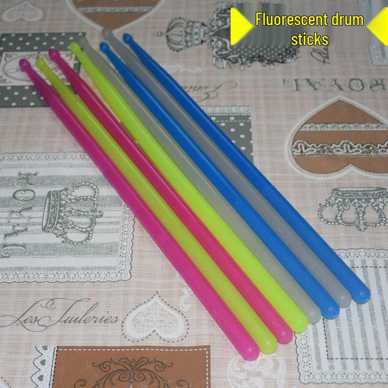 Fluoreszierende Leuchtende 5A Drumsticks für Bühnen- und Jazz-Auftritte