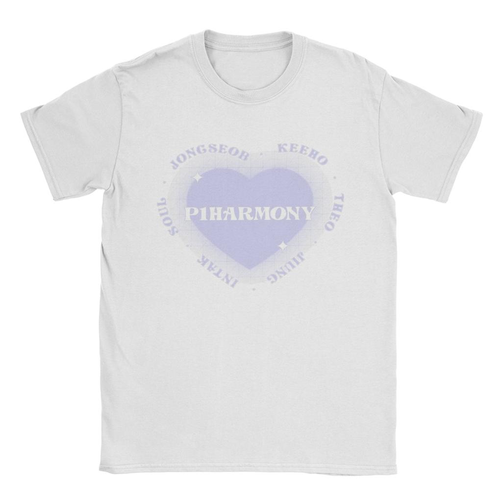 Herren Damen THEO P1harmony T-Shirts 100% Baumwolle Oberteile Lustiges Kurzarm Rundhals T-Shirt Geschenkidee T-Shirt