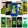 Green frog Phone Case For Samsung Galaxy S26 Ultra S23 S24 S25 Edge S20 FE S21 S22 Plus Soft Print Shell Cover Fundas Galaxy S23
