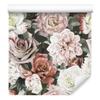 Peonies with Leaves Wallpaper for Living Room and Bedroom 50x1000