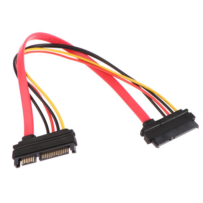 30/50Cm Sas To Sata Sff-8482 Sas 29 Pin To Sata 22Pin Hard Disk Drive Raid Extension Cable With 15 Pin Sata Power Port