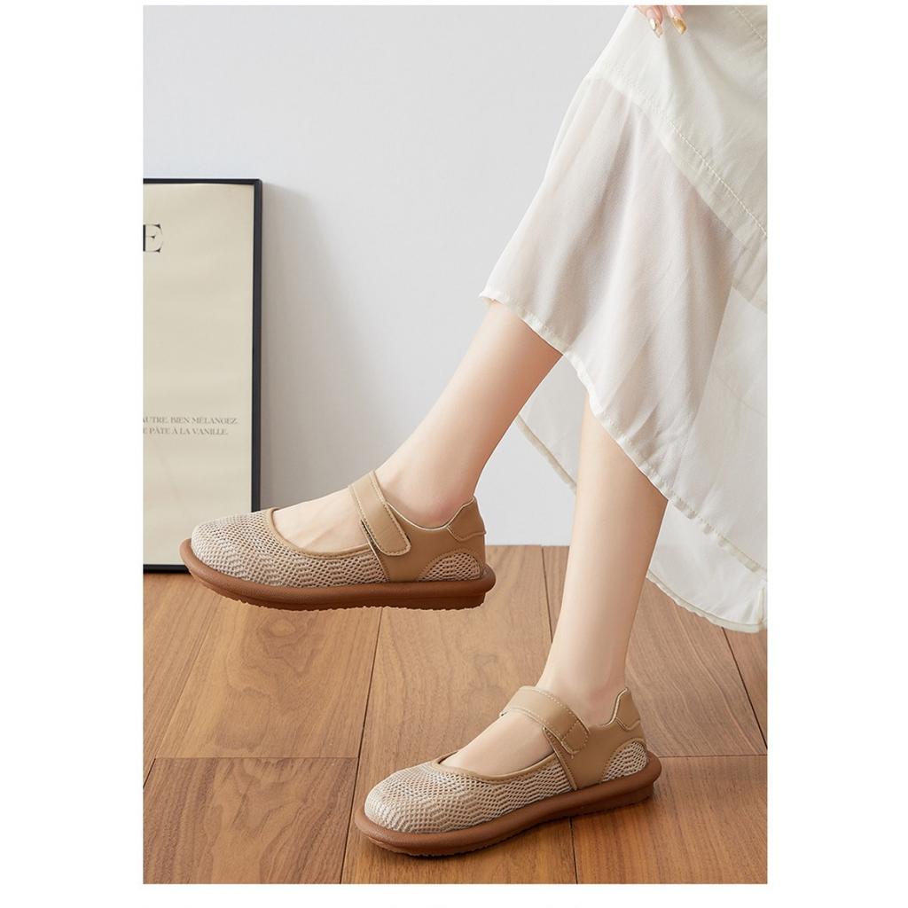 Damen Sommer Neue Schuhe, Kinder Vielseitige Atmungsaktive Freizeitschuhe, Weich Besohlte Nicht Ermüdende Stoffschuhe