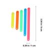 50 Pcs Splicing Strip Learning Children Math Playthings Geometry Shape Chips Math Manipulatives Learning Triangle Teaching Plastic