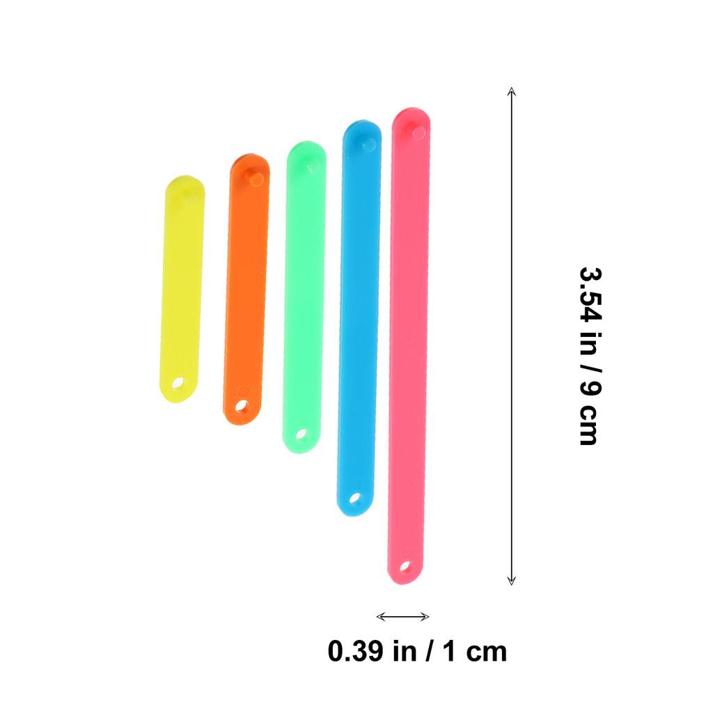 50 Pcs Splicing Strip Educational Children Math Toys Geometry Shape Chips Math Manipulatives Learning Triangle Teaching Plastic