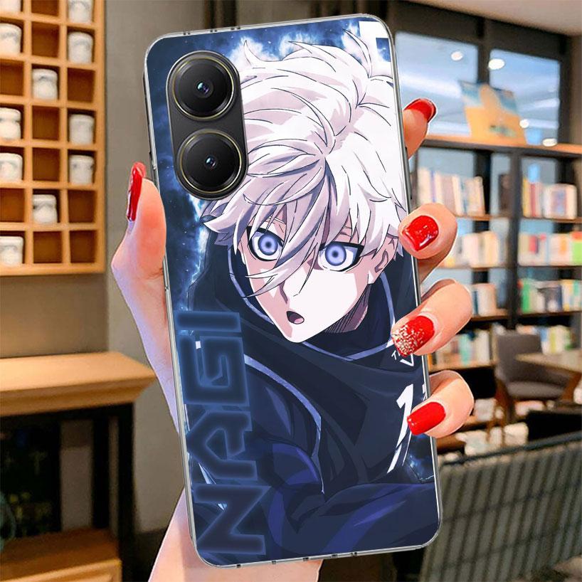 Blue Lock Nagi Seishiro Phone Case For Xiaomi Poco F7 Ultra X7 X6 X5 Pro M7 Redmi 15C 15 13C 13 12C 12 10C 10 9A 9C 9T 9 Shell P