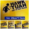 Funny Hawk Tuah Spit On That Thang Stickers Waterproof Car Prank Sticker  Car Accessories