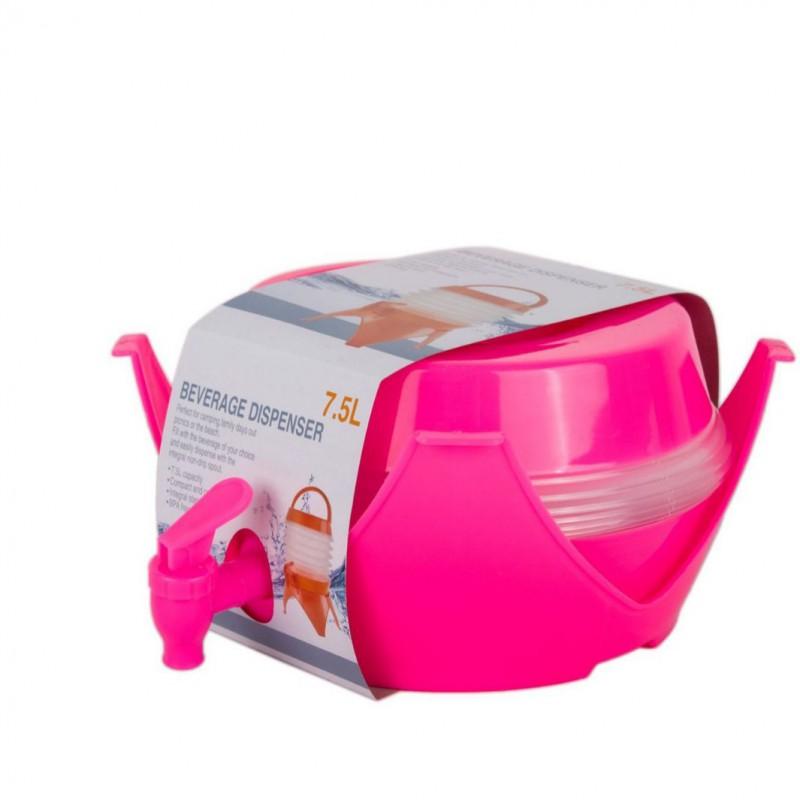 Portable Collapsible Camping Water Bucket Outdoor Travel Car Storage Beverage Beer Container 3.5L To 9.5L PP