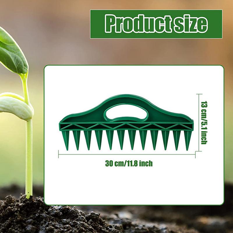 Seedling Sowing Tool Handheld Vegetable Sowing Seeder Hole Puncher Seeding Supplies Planting Hand Tool for Garden Farmlands