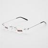 New Frameless Myopic Glasses Frame Eyeglasses Men Women Ultralight Rimless Frame Myopia Glasses 100 ~ 400 Degrees