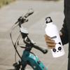 Water Bottle Portable Stainless Steel Aluminum for Running Men Women Workout Panda
