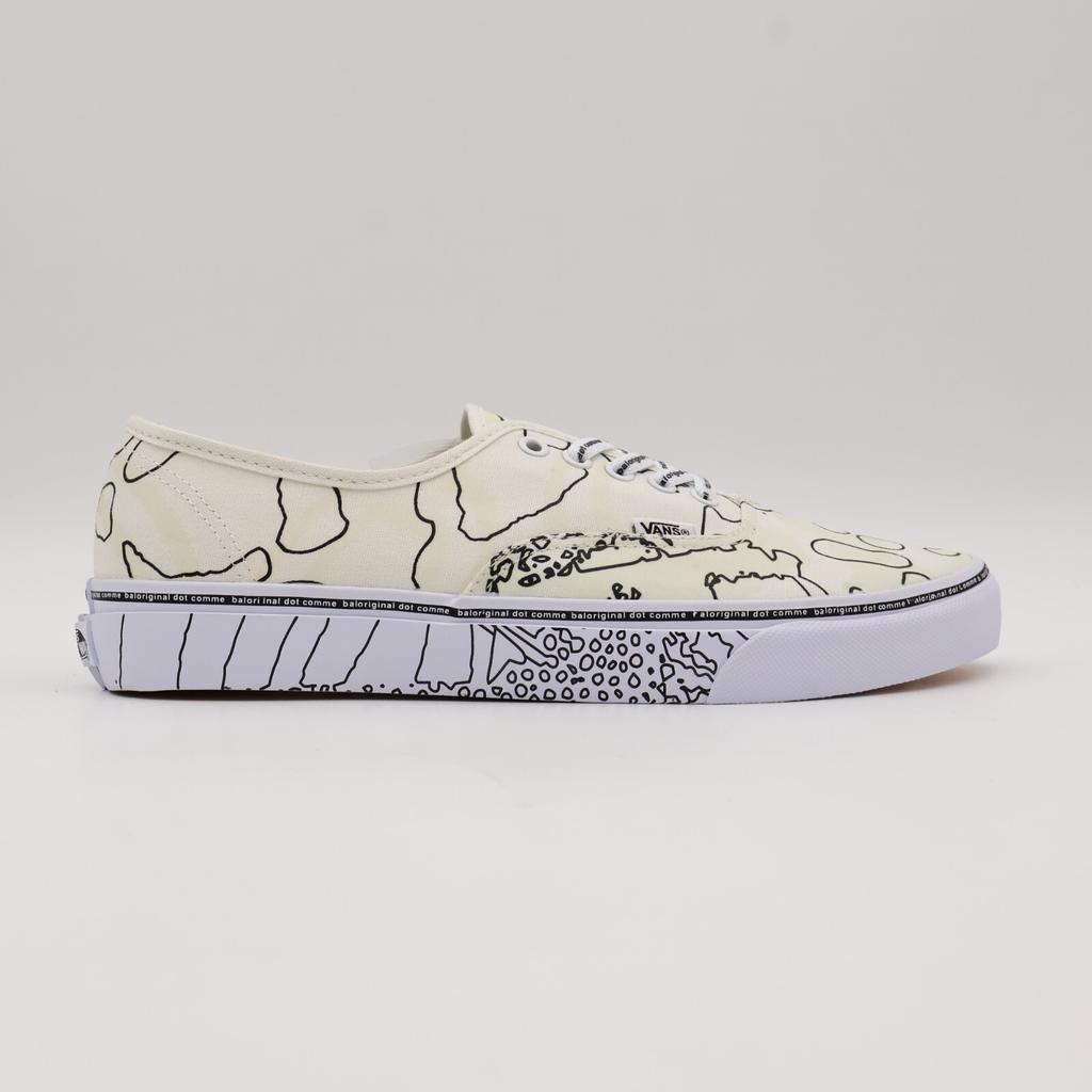 684481-0001 Bal Vans Authentic Natural Off White Line Drawing (Men's)