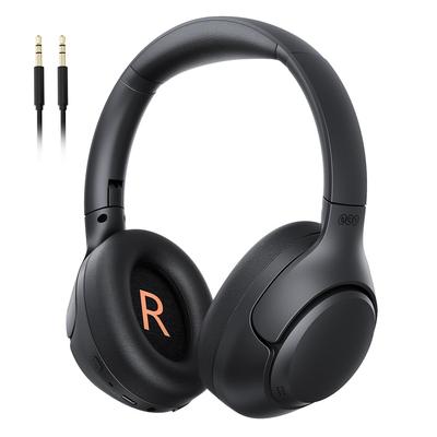 QCY H3 Headphones Wireless Headphones Noise Canceling Bluetooth High Resolution Compatible Connected To Noise Reduction Up To 43dB Wired and Wireless