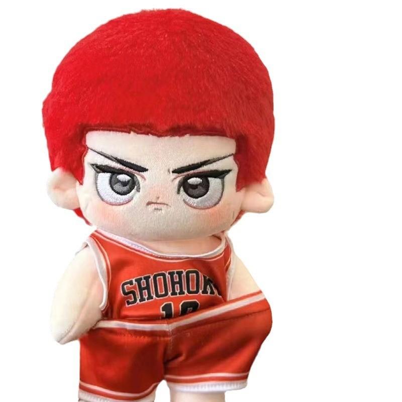Slam Dunk Sakuragi Hanamichi Plush Doll With Soft Short Pile For Collectors And Fans