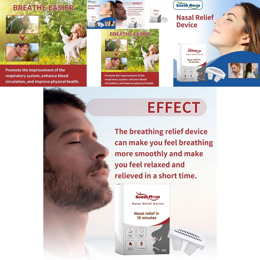 South Moon Nasal Care Device Soothes Congestion And Itching For Clear Breathing