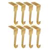 92MF Metal Hanger for Hanging Mantel Decoration Christmas Stocking Holders Festival Ornament Hook for Indoor Outdoor