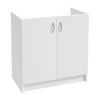 SINGLE sink cabinet 80x50 white