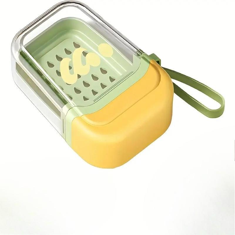 

Дышащий дренажный органайзер для туалетных принадлежностей, герметичная портативная мыльница, незаменимая вещь для спортзала и путешествий, стильный органайзер для ванной