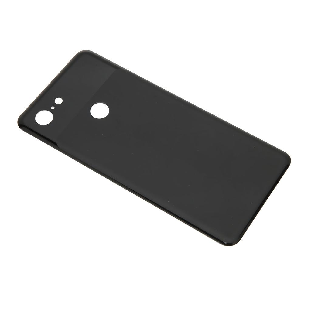 5.5in Battery Back Glass Rear Cover Replacement Black Battery Back Housing Door for Google Pixel 3 G