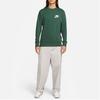 Nike Printed Crewneck Long-sleeve Sweatshirt Unisex Green