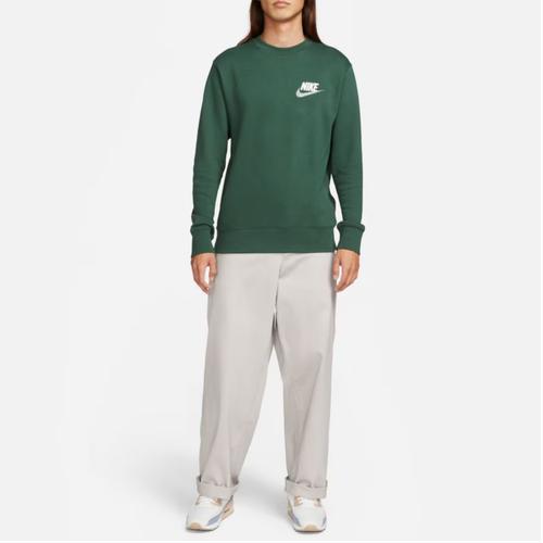 Nike Printed Crewneck Long-sleeve Sweatshirt Unisex Green