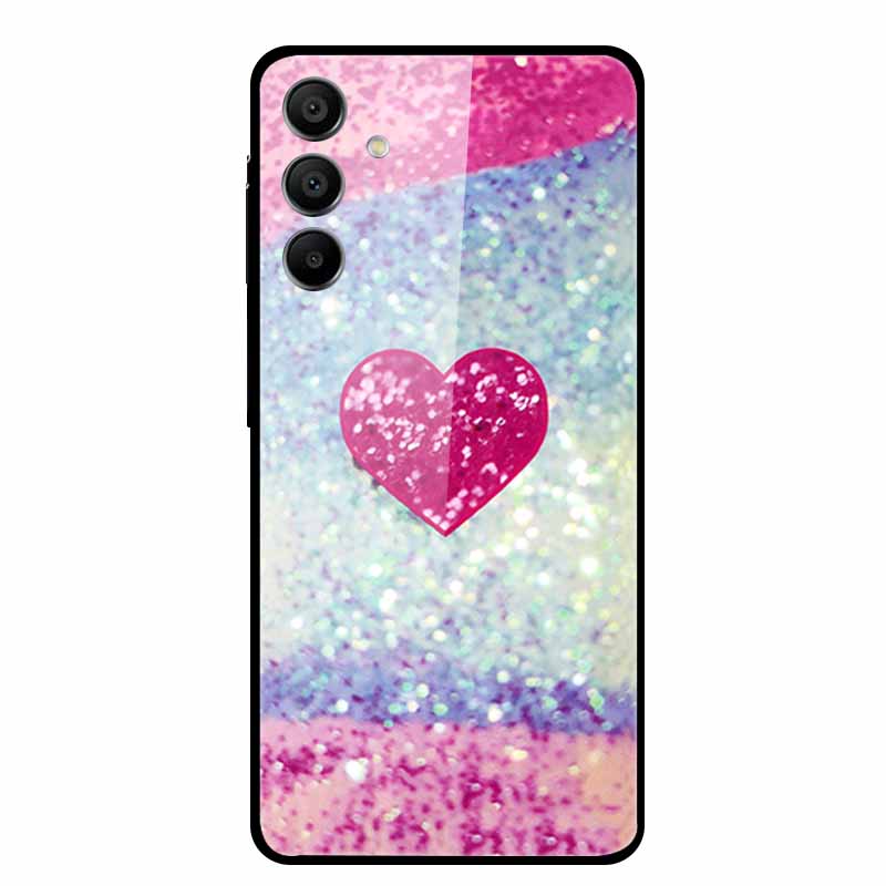 For Samsung A16 5G Case Back Hard New Cover for Samsung Galaxy A 16 SM-A166B Tempered Glass Case Funda Cool Designed Girls Capa