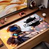 HYBXAXC Satisfactory Mouse Pad Cartoon Lockedge Large Gaming Pad Computer Gamer Keyboard Mouse Mat Desk Mousepad for PC Desk Pad