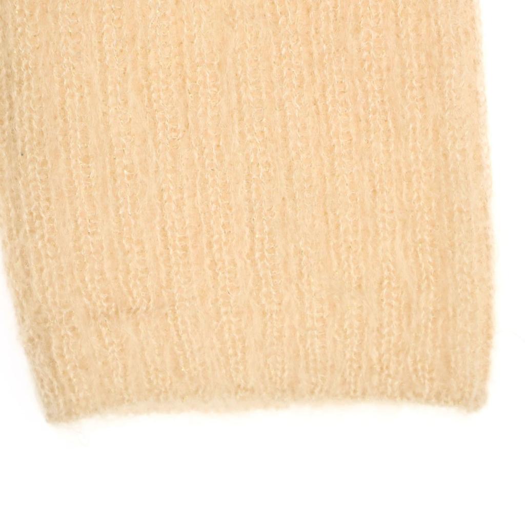 Beauty Products ANAYI Long Sleeve Knit 38 Beige Women Used