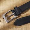 Retro Belt for Men Casual Business Simple Belt for Men Middle-aged and Young Men Fashionable Versatile Pin Buckle Belt