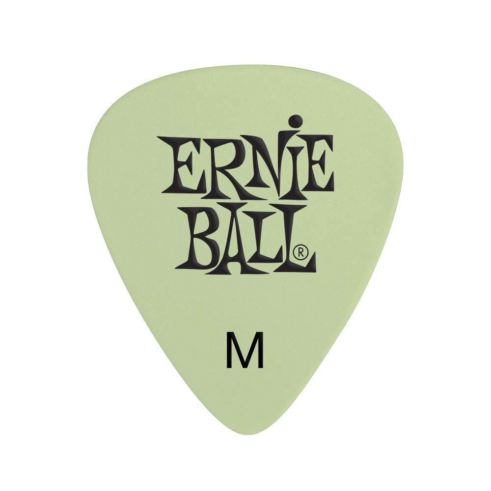 

ERNIEBALL Pick Glow Medium set [Genuine] 12-piece #9225
