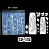 Beautiful 3D Floral Nail Art Silicone Mold Elegant Carving Flower Nail Art Accessory Mold for DIY Resin Designs