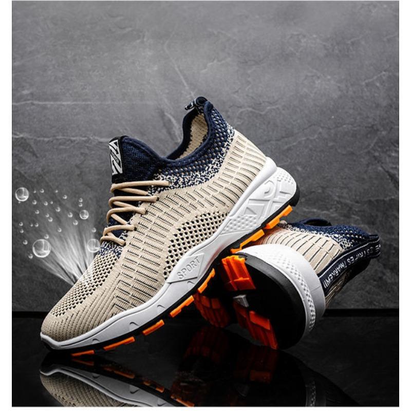 Casual Shoes, Men's Shoes, Sports Shoes, Mesh Shoes, Fly Woven Shoes, Sports Running Shoes