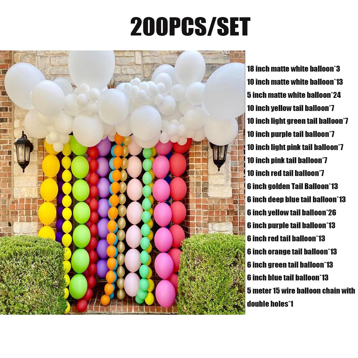 

Красочные воздушные шары, украшения водопада, свадебный декор, вечеринка по случаю дня рождения, фон «сделай сам», макаронные шары, клейкое пятно, цепочка для воздушных шаров, аксессуары, поставки