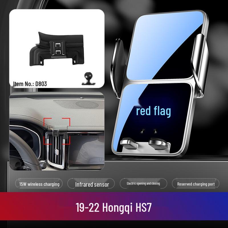 26 Models: Red Flag H5, HS5, HS7, HS9, H9, EQM5, H6, HS3 Car Phone Holder