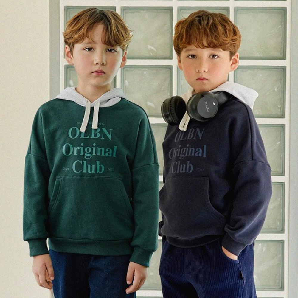 

Olivan OverfiT Kangaroo PockeT Hooded T shirT 2color painted/110