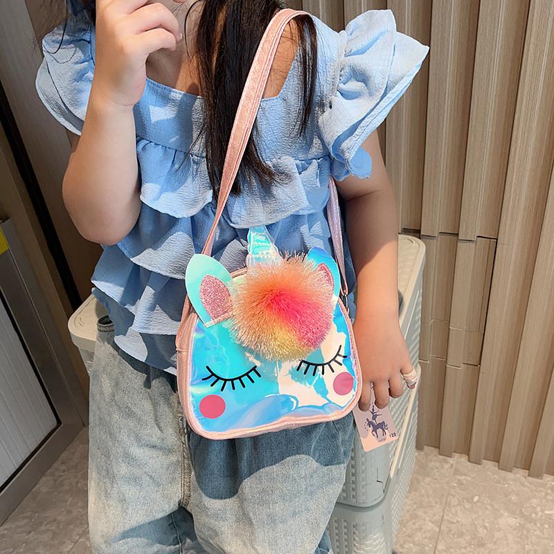 Adorable Unicorn Cartoon Backpack For Girls Stylish Lightweight Shoulder Bag For Kids