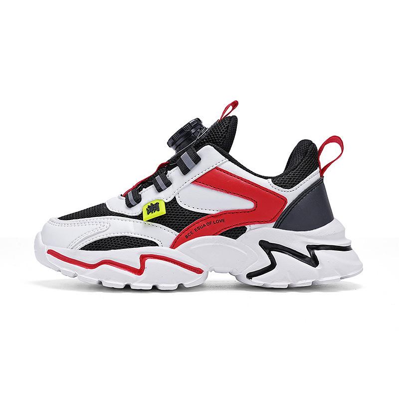 Students, Middle School, Autumn and Winter Shoes, Leather Waterproof Children's Sports Shoes, Mesh Primary School Students, Running Shoes, Travel Sh