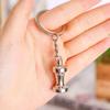 Coffee Temper Keychain 2-piece set (silver) car keychain