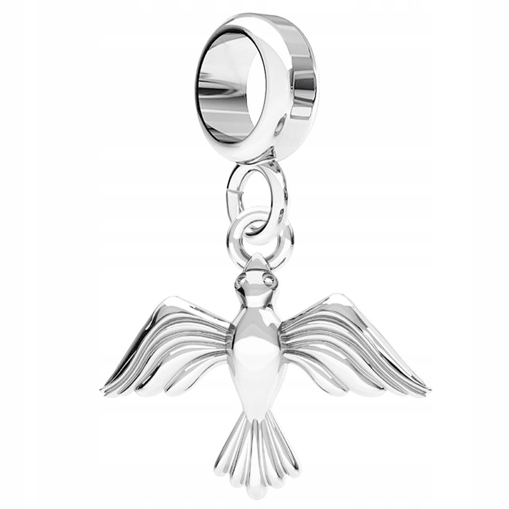 Silver Pendant Hanging Bird Swallow Nature Flying Bird Silver 925
