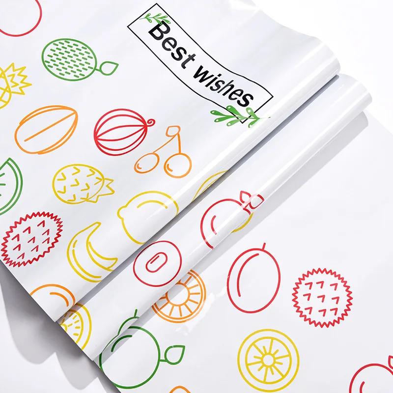 Kitchen Stove Oil-proof Sticker Waterproof High Temperature Resistant Wallpapers Kitchen Decoration Self Adhesive Contact Paper