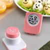 DIY Formičky na rýžové koule Řasa Nori Vykrajovátko Úsměv Kreslená rýžová koule Onigiri Forma Embosovací zařízení Forma na sushi Dekorace do bento