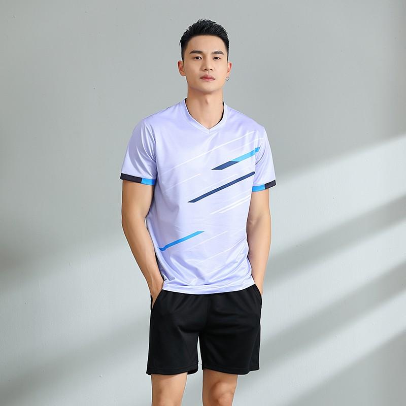 Quick-Dry Badminton Set Women Men Sportswear Running Tennis Volleyball Training Competition Uniform