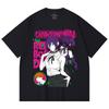 230 g/m² 100% Baumwolle Kettensägenmann V44 Reze Druck Unisex Schweres Baumwoll-T-Shirt