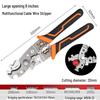 German Import 28-in-1 Heavy-Duty Multifunctional Wire Stripping & Cutting Pliers