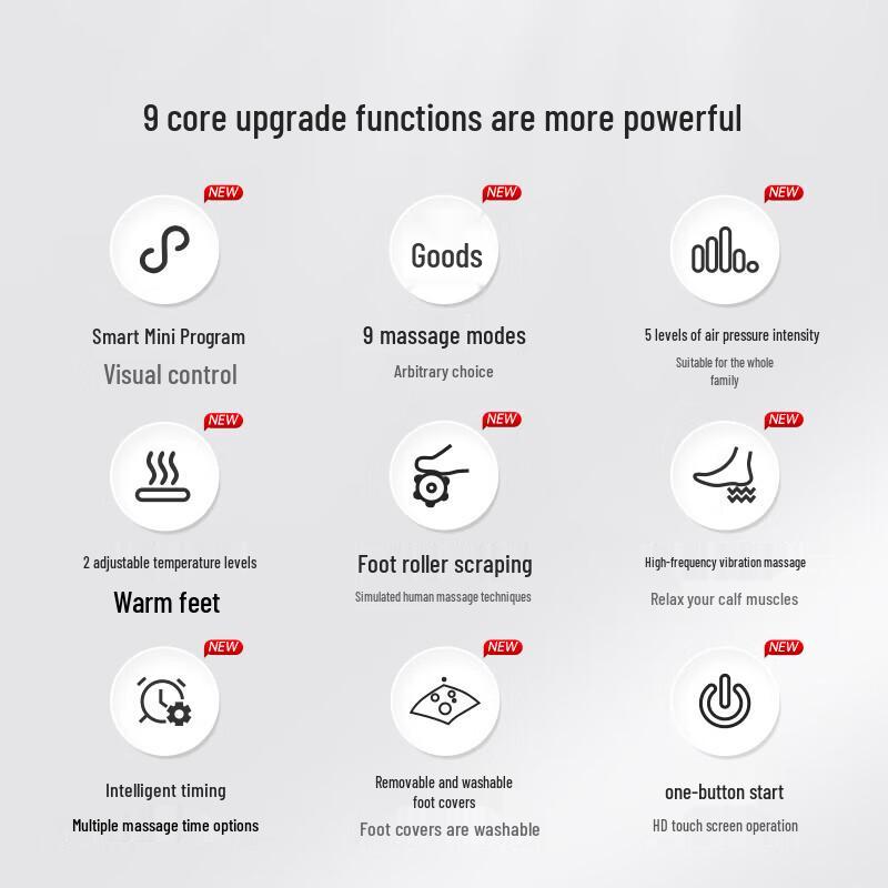 Dees F19Pro Leg & Foot Massager CN plug (adapter included)