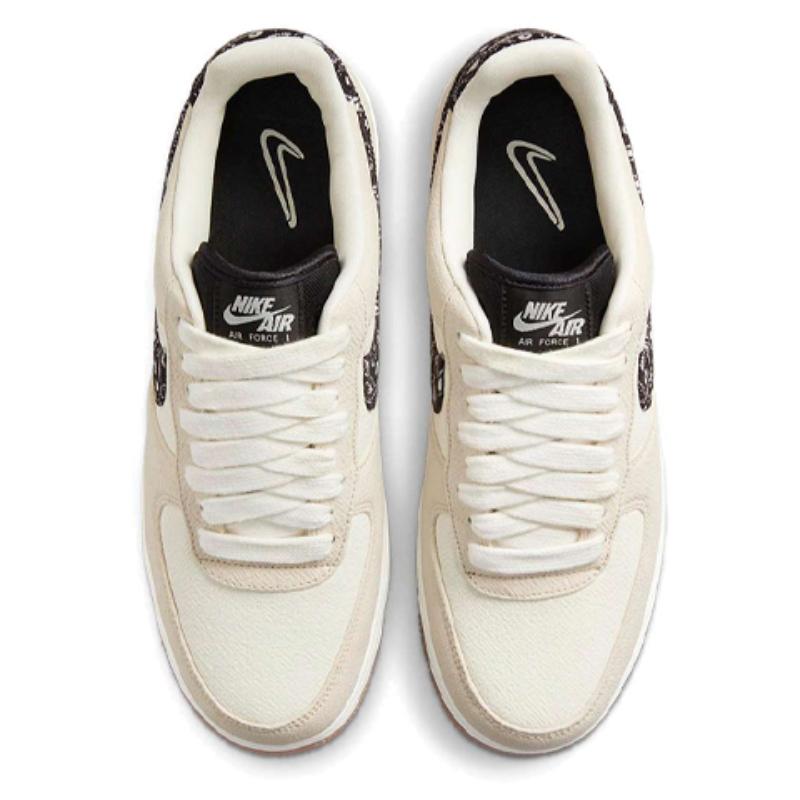Nike Air Force 1 Low Paisley Swoosh Sneakers DJ4631-200