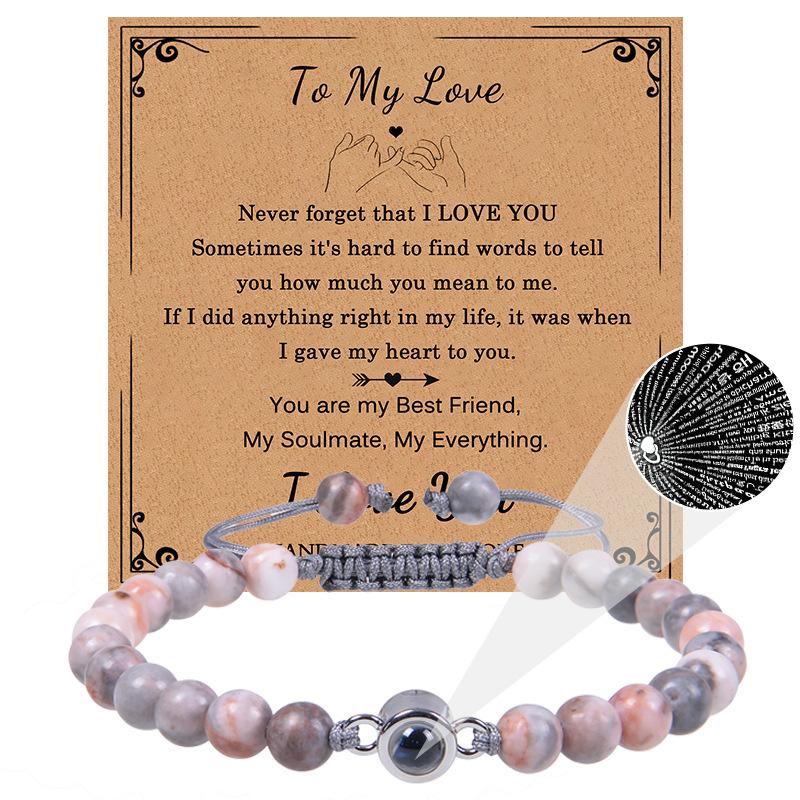 JYL TS Bracelet Eye  Double Layer Enhances Courage & Luck