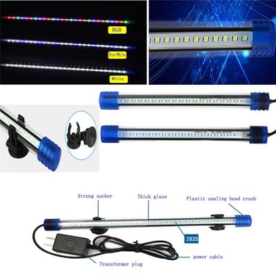 AC220-240V 4W 40CM Aquariumleuchte LED Wasserdicht Fischbehälterleuchte Unterwasserfischlampe Aquarien Dekor Beleuchtung Pflanzenlampe